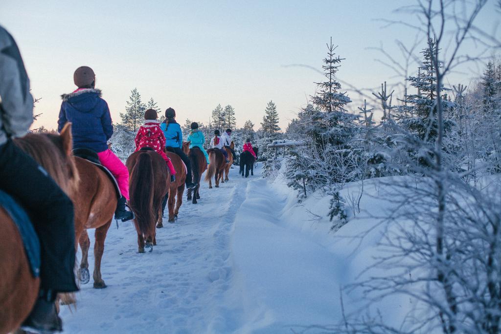 Petaejaekylae Villa Kuusamo Rum bild